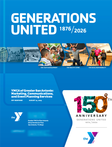 Pic: RFP Response cover: Nonprofit, YMCA of Greater San Antonio