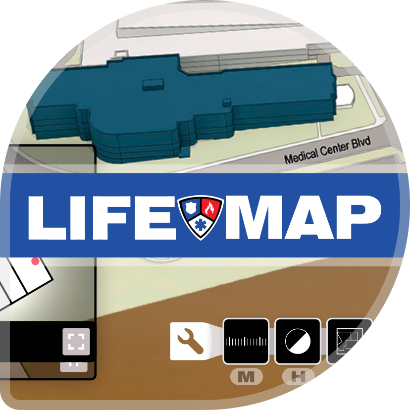 LifeMap: Multiplayer game-like map emersion for first responders