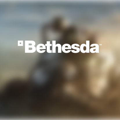 Featured Image: Blurred image of an unspecified Bethesda game title