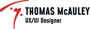 Logo: TSM Thomas McAuley UXUI Designer