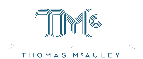 Logo: Thomas McAuley, UI Designer, Graphic Designer, Creative Director