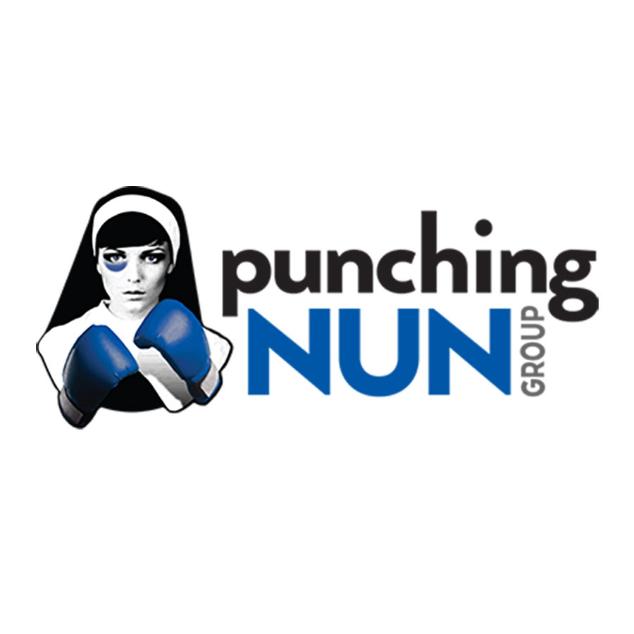 Corporate Logo Design: Punching Nun Grouo