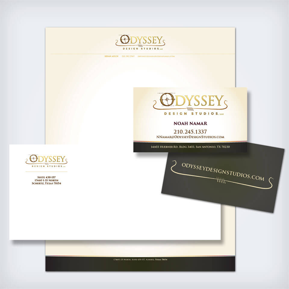 Stationery Set Design: Odyssey Design Studios, LLC